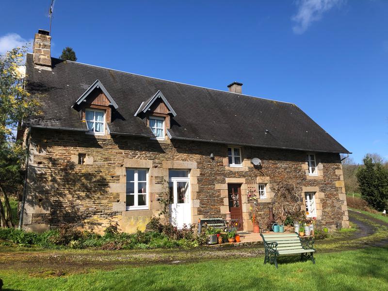 House for sale in CUVES Manche UNDER OFFER! Traditional stone property full of character