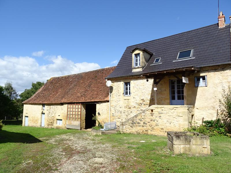 House for sale in NANTHIAT Dordogne Charming semidetached stone