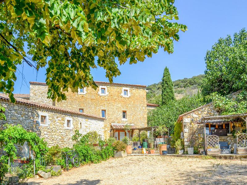 Maison à vendre en Rhone Alpes Ardeche ST SAUVEUR DE CRUZIERES Magnifique propriété au coeur