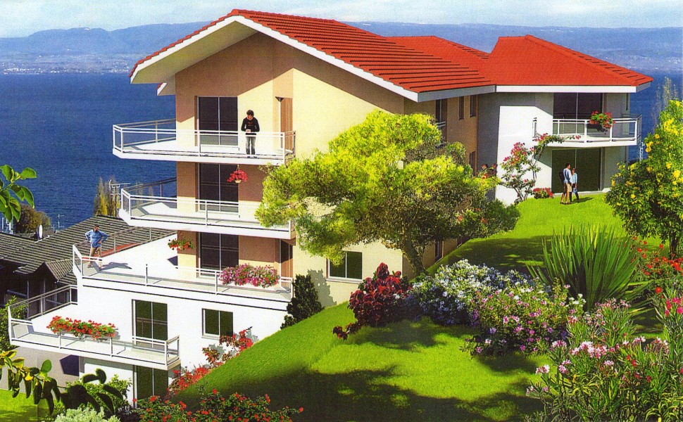 Maison à vendre en Rhone Alpes - Haute Savoie EVIAN LES BAINS T2 Vue