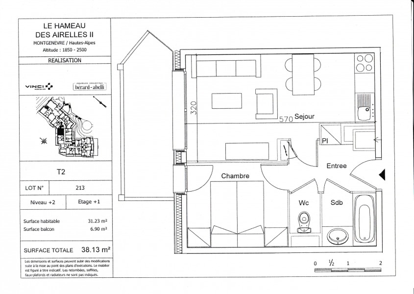 Ski Ski Apartment Lease Back For Sale In Montgenevre