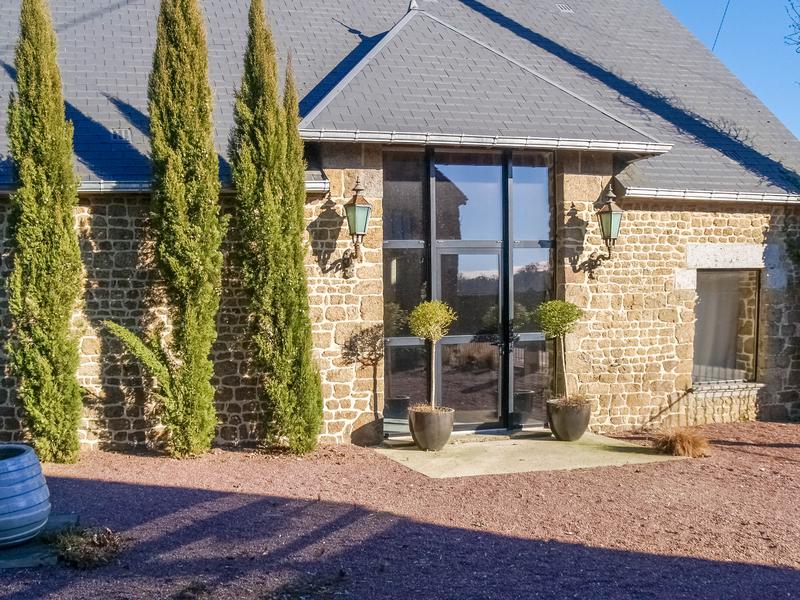 House for sale in CHAMPSECRET Orne Unique house to be finished with large garden in village