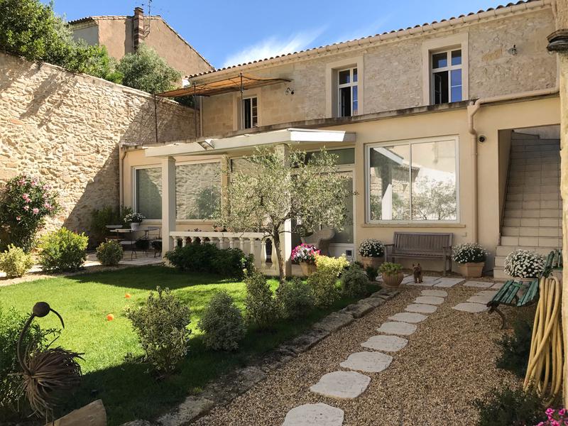 House for sale in Gard Vergéze charming stone house in the heart of