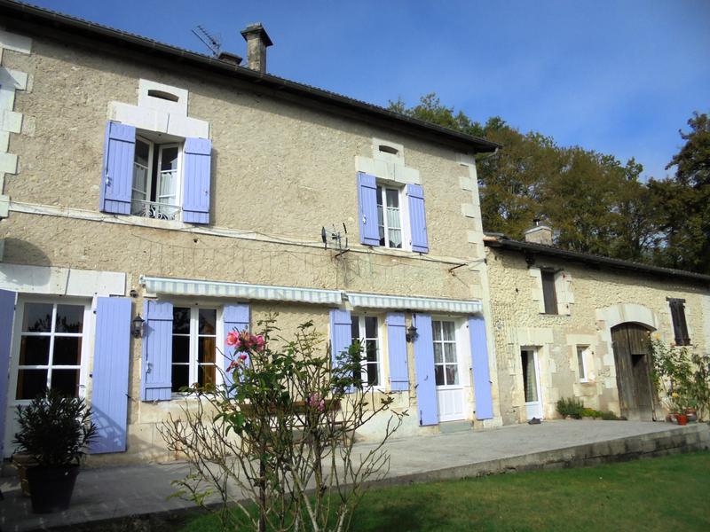 House for sale in ST SEVERIN Charente Attractive large stone 5