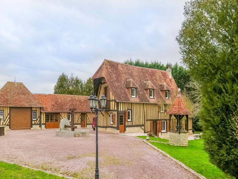 House for sale in HIEVILLE Calvados Stunning colombage property in